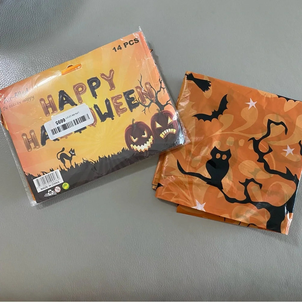 Halloween party supplies decorations